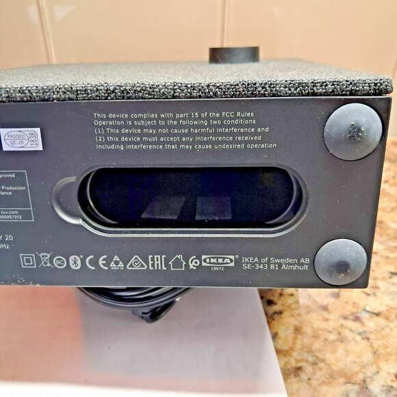 IKEA Eneby 20   E1720 Bluetooth Speaker With Wallmount-Battery-Power Cord-Manual - Picture 9 of 14